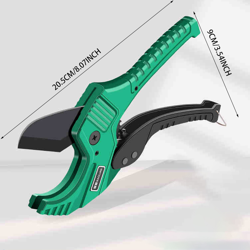 Pipe Cutter Ratchet - Baollian SK5材質ラチェットパイプカッター 32-42MM パイプはさみ PVC/PU/PP/PEホース切断用 手動修理工具