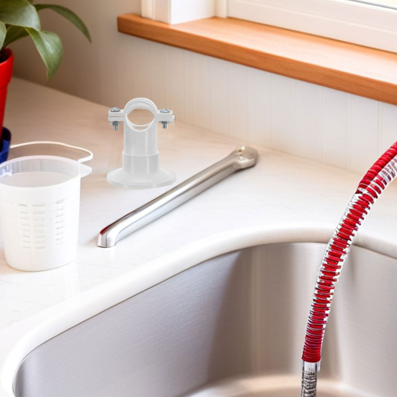 Plastic Pipe Clip - 30個入りパイプクランプハンガー、安全なプラスチック製チューブクリップ、壁掛け式水道管固定クランプ、漏れ防止サポート、家庭用配管用