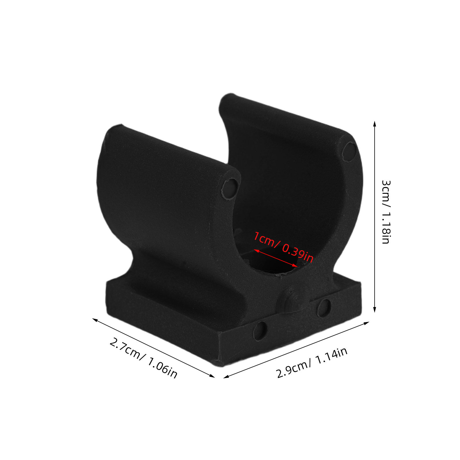 20個入り 便器椅子用パイプクランプ トイレシートライザー  - Plastic Pipe Clip のレビューと価格