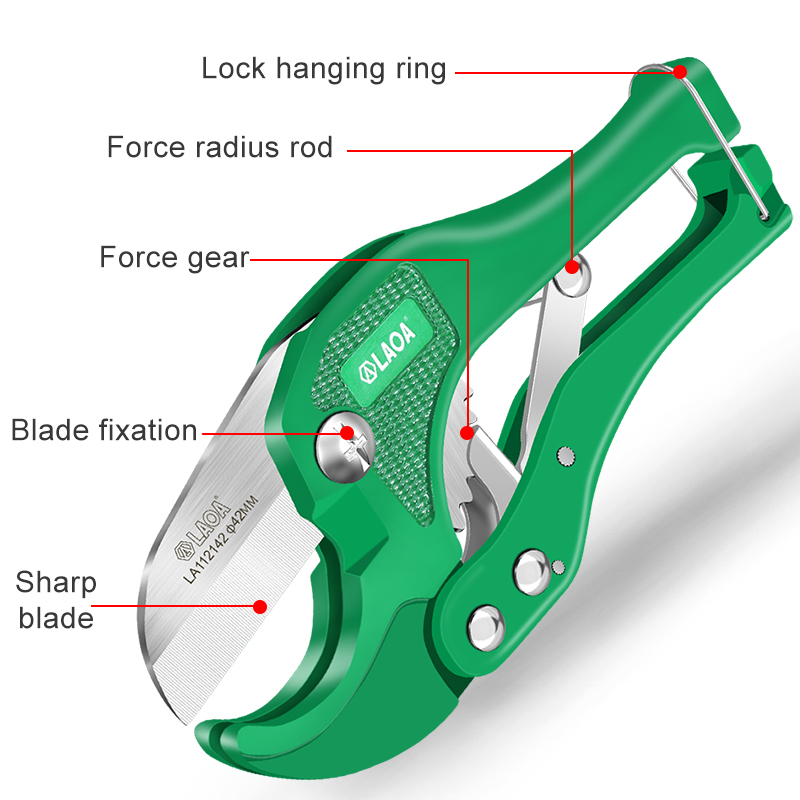 LAOA 42 ミリメートル PVC パイプカッターアルミ合 - Pipe Cutter Ratchet のレビューと価格