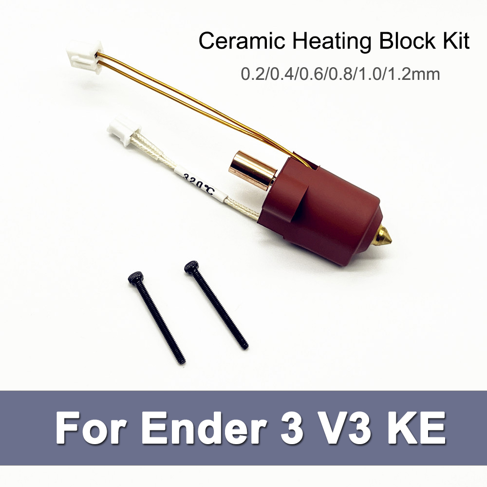 Ender 3 V3 KE用ホットエンド、セラミックヒートブ - Creality Printer K1 のレビューと価格
