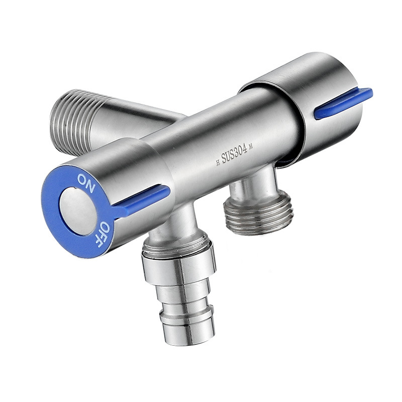 G1/2 304 ステンレス鋼バルブ 1 つの入口と 2 つ - Toilet Fill Valve のレビューと価格
