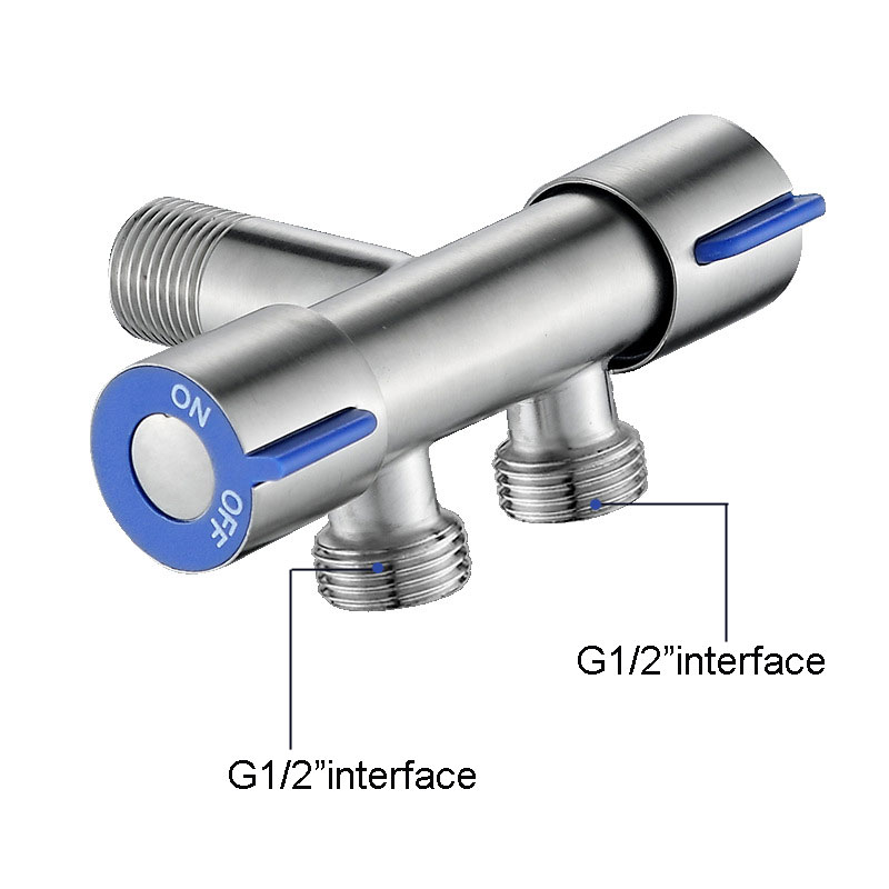 G1/2 304 ステンレス鋼バルブ 1 つの入口と 2 つ - Toilet Fill Valve のレビューと価格